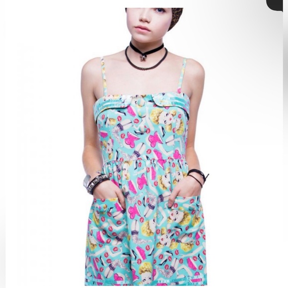 Vintage Iron Fist Doll Parts size sm mini dress. - Picture 16 of 17